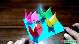 How to make a Rabbit?  Animals Origami #####