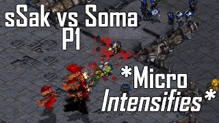 sSak vs Soma P1! - Starcraft Broodwar