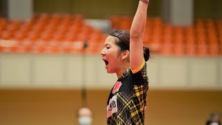 【卓球 Tリーグ公式】加藤美優vs森さくら T 10-10 日本ペイントマレッツvs日本生命レッドエルフ Miyuu Kato vs Sakura Mori