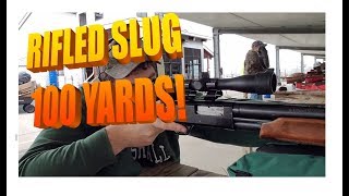 Smoothbore Shotgun Rifled Slug 100yd ACCURACY