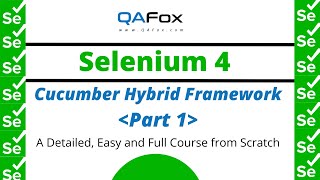 Selenium 4 - Cucumber Hybrid Framework - Creating and Configuring - Part 1
