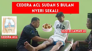 MCO ARIF - CEDERA ACL SUDAH 5 BULAN NYERI SEKALI KARENA BANYAK BAKSONYA