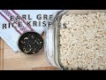 Making Earl Grey Rice Krispies