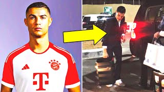 RONALDO ANNOUNCED THAT HE LEAVES AL-NASSR?! Cristiano flies back to Europe and goes to Bayern?!