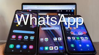 WhatsApp linked devices - How to use WhatsApp on 4 phones with the same number - WhatsApp Multiple