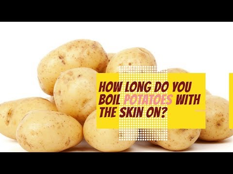 The reason why you should boil potatoes with the skin still on