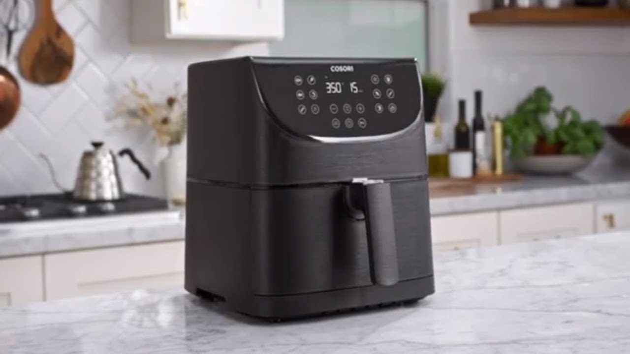 Cosori Smart WiFi 5.8 Quart Air Fryer - YouTube