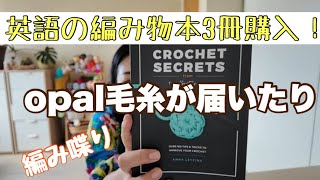 Opal毛糸購入品紹介/最近買った🇺🇸編み物本紹介【編み喋り】時事ネダだったり〜ローカルニュースだったり