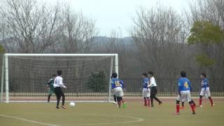 2017/2/18 TM3 U11 マリノ vs 高丘SC（前半）