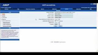 AKCP SensorProbe / SecurityProbe Interface Overview