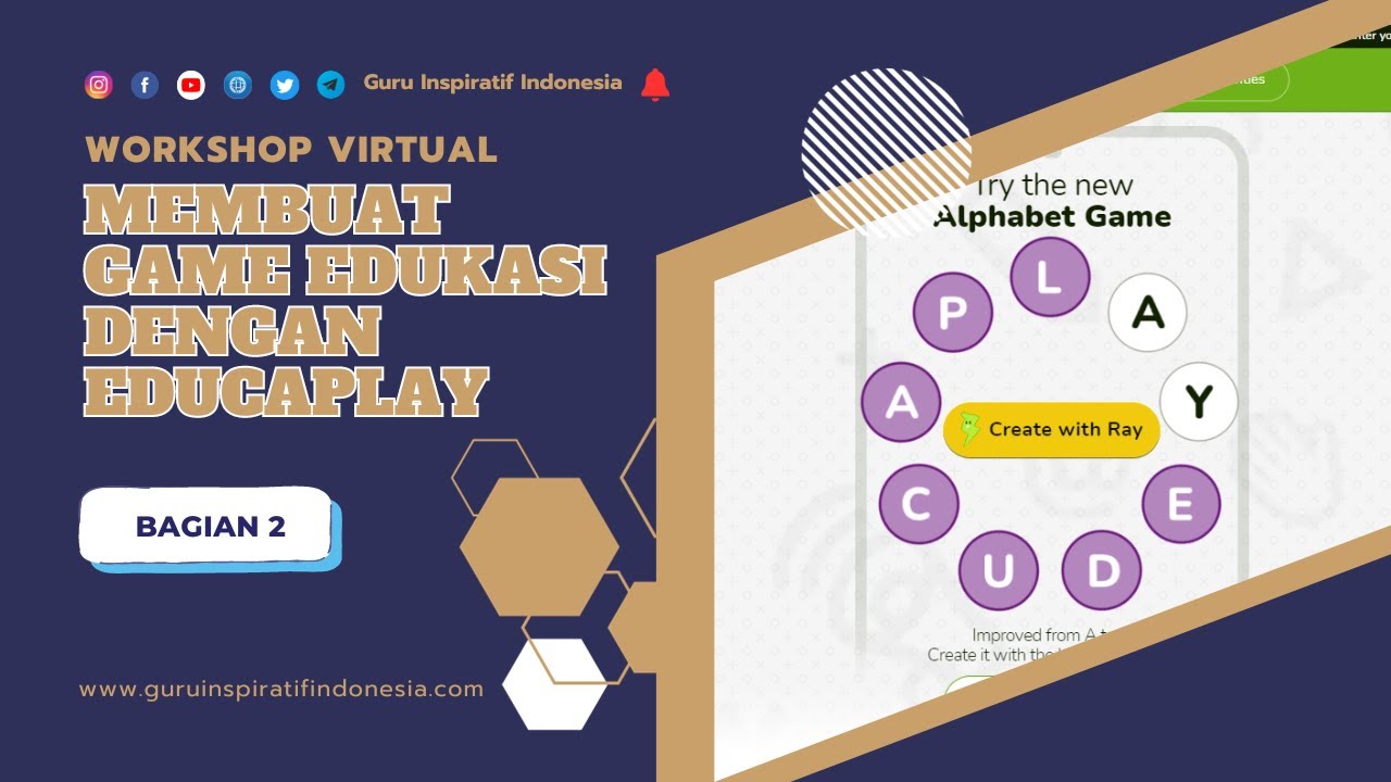 MEMBUAT GAME EDUKASI DENGAN EDUCAPLAY - YouTube