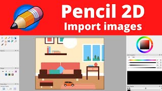 Pencil 2D import images