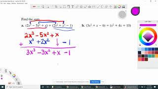 7-1 Example 4: Adding polynomials