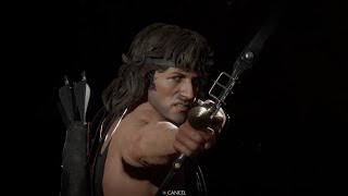 MORTAL KOMBAT 11 - Rambo All Fatalities | Brutalities | Fatal Blow | Krushing Blows | Intro