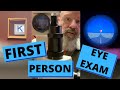 First Person Eye Exam | ASMR