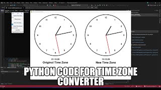 Python code for time zone converter