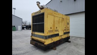 GREEN INDUSTRIAL 500KW Caterpillar 3412 Diesel Generator Load Test Wisconsin