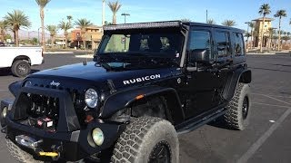 Bushwacker's Flat Fender Flares Installation on 2012 JKU Rubicon