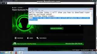 How to download and install Razer Surround Sound.