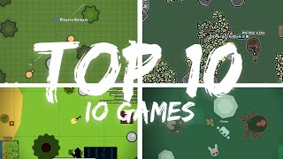 Top 10 .io games!|Топ 10 .ио игр!