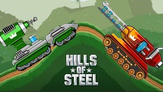 Hills Of Steel Update - MAMMOTH Tank vs TESLA Tank | Android GamePlay FHD