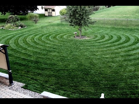 Circular Lawn Striping/Pattern Circular Lawn Striping/Pattern