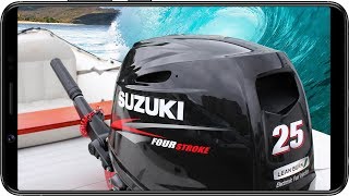 ⛵ Suzuki DF25A. Обзор двигателя и тесты