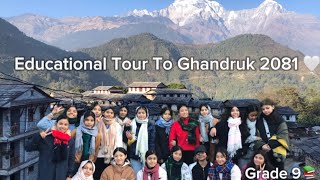 Butwal To Ghandruk ~Class 9 ~New Environment School Educational Tour 2081 🤍||Day 1 ||