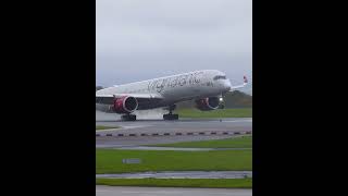 Virgin A350 STORM Ashley Landing ✈️