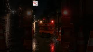 AN Open Manhole Hidden by Floodwater | Disaster Prevented by Residents