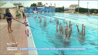 A Saint-Cyprien, ça baigne pour la natation Synchronisée