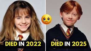 18 HARRY POTTER Actors Who Sadly Passed Away