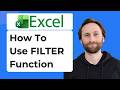 How to Use FILTER Function in Microsoft Excel [2026 Guide]