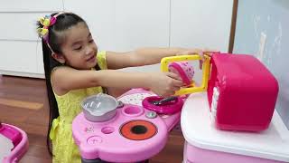 Hana Pretend Play w  Pink Baby Nursery Doll Kids Toys