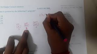 GATE CSE 2008 Q || C PROGRAMMING ||Data Structure || GATE Insights Version: CSE