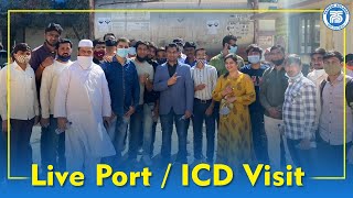 Live Port / ICD visit | Practical work in ICD by CHA and Custom | by Paresh Solanki