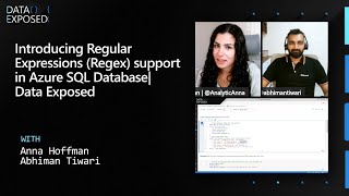 Introducing Regular Expressions (Regex) support in Azure SQL Database | Data Exposed