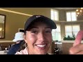 first vlog life on tour when you get into a tournament hours before the tee time 🤯