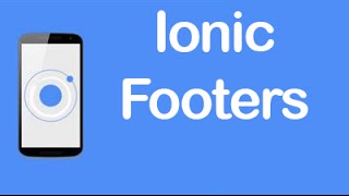 Ionic [CSS Components] - Footer