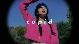 fifty fifty - cupid (english ver) (sped up + reverb)