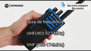 Radio Motorola Dgp 8050 Ex Uhf Mototrbo