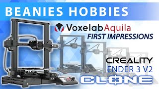 Voxelab Aquila 3D Printer - Creality Ender 3 V2 Clone First Impressions
