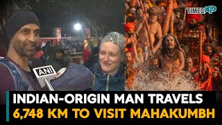 Indian-origin from Germany travels to India to visit the Maha Kumbh