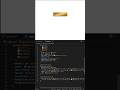 Gold 🥇 UI Button | HTML CSS |#shorts #shortsvideo #shortsfeed #shortsvideo #trending