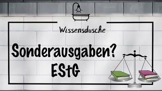 Was versteht man unter Sonderausgaben? I Wissensdusche