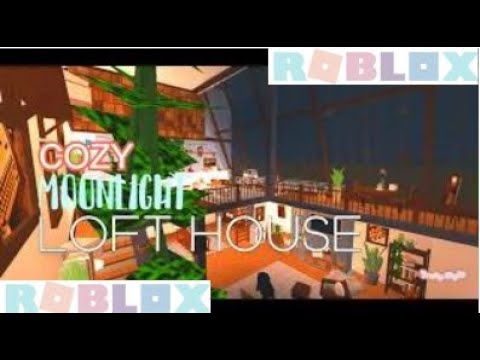 Bloxburg Cozy Moonlight Loft House Tour Thymen Builds Roblox House