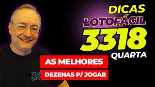 Dicas e Sugestões Lotofácil 3318 e Cupom de Desconto Especial