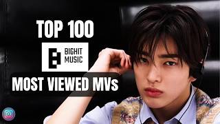 TOP 100 Most Viewed BIGHIT MUSIC MVs Of All-Time