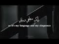 My arabic language | Muhammad Al Muqit | Lyrics