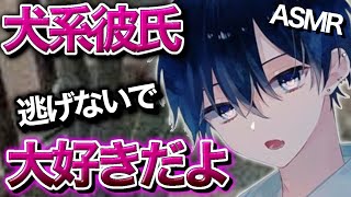 【女性向け】彼女がキスしてくれないから腕抑えて無理やりちゅするドS低音犬系彼氏シチュエーションボイス【ASMR】